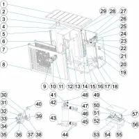 Pièces détachées pour Pompe à chaleur AQUASPHERE FSN 14, 17