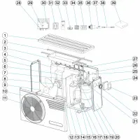 Pièces détachées pour Pompe à chaleur STARLINE 10 (CERTIKIN)