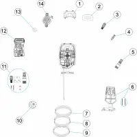 Pièces détachées Pompe doseuse ACQUADOS (ASTRALPOOL)