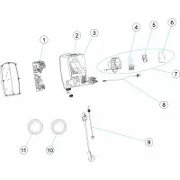 Pièces détachées Pompe doseuse CONTROL BASIC pH (ASTRALPOOL)