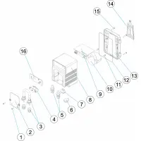 Pièces détachées Pompe doseuse FLOC CONTROL (MICRODOS, ASTRALPOOL)