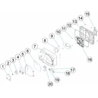 Pièces détachées Pompe doseuse MAXI UP (MICRODOS, ASTRALPOOL)