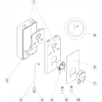 Pièces détachées Pompe doseuse MYPOOL pH/RX (CERTIKIN, ASTRALPOOL)