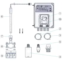 Pièces détachées Pompe doseuse PH BASIC (ASTRALPOOL)