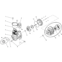 Pièces détachées pour Pompe HG (Grand panier). ALBATEC