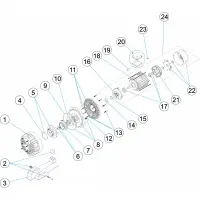 Pièces détachées pour Pompe de Nage à contre courant ASTRAL parallèle