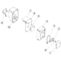 Pièces détachées Pompe péristaltique 4l/h 3bar (ASTRALPOOL, CERTIKIN)