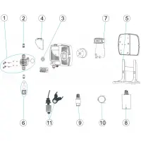 Pièces détachées Pompe présiltaltique OPTIMA numérique proportionnelle volumétrique (ASTRALPOOL, CERTIKIN)