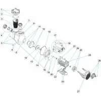 Pièces détachées pour Pompe VIRON XT P320 et P520