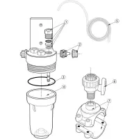 Pièces détachées Porte-Sondes PROBE HOLDER (PENTAIR)