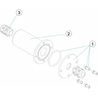 Pièces détachées Presse-étoupe avec corps inox