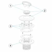 Pièces détachées Prise balai encoller et visser LINER (ASTRALPOOL)