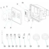 Pièces détachées Régulateur AP pH/ORP avec pompe (IDEGIS, ASTRALPOOL, CERTIKIN)