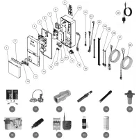 Pièces détachées Régulation POOLSQUAD (Pro, Ampero) à partir de 2022 (POOL TECHNOLOGIE)