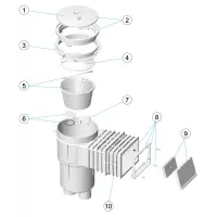 Pièces détachées pour Skimmer 17,5L PF sans meurtrière