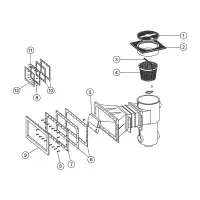 Pièces détachées pour Skimmer Ady-Aquareva-Série France