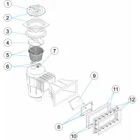 Pièces détachées pour Skimmer parker PRESTIGE 17,5L grande meurtrière LINER