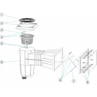 Pièces détachées pour Skimmer standard 15L COQUE