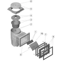 Pièces détachées pour Skimmer standard 15L petite meurtrière parker LINER