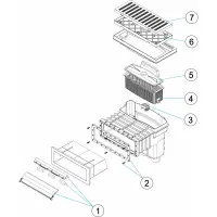 Pièces détachées pour Skimmer UNIK piscine BETON