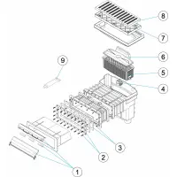 Pièces détachées pour Skimmer UNIK piscine PANNEAUX