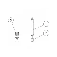 Pièces détachées Sondes ampérométriques de CHLORE Libre, Actif et Total (SYCLOPE)