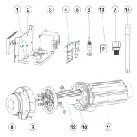 Pièces détachées pour Electrolyseurs SEL + pH ASTRAL