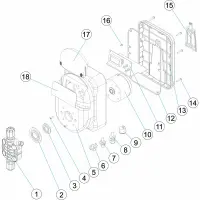 Pièces détachées Ultrados pH, RX (MICRODOS, ASTRALPOOL)