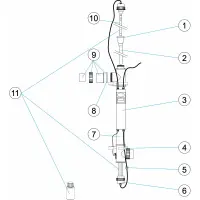 Pièces détachées pour Traitement UV ionizer COPPER UV-C