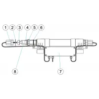 Pièces détachées pour Traitement UV LYRIOX UV-C 15W, 25W